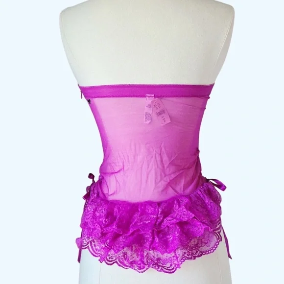 Victorias Secret Vintage Lace Corset Top - Picture 2 of 7